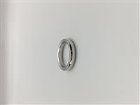 Anello Fede in Oro bianco SON FEDE OB PIATTA Soma Gioielli G5.1